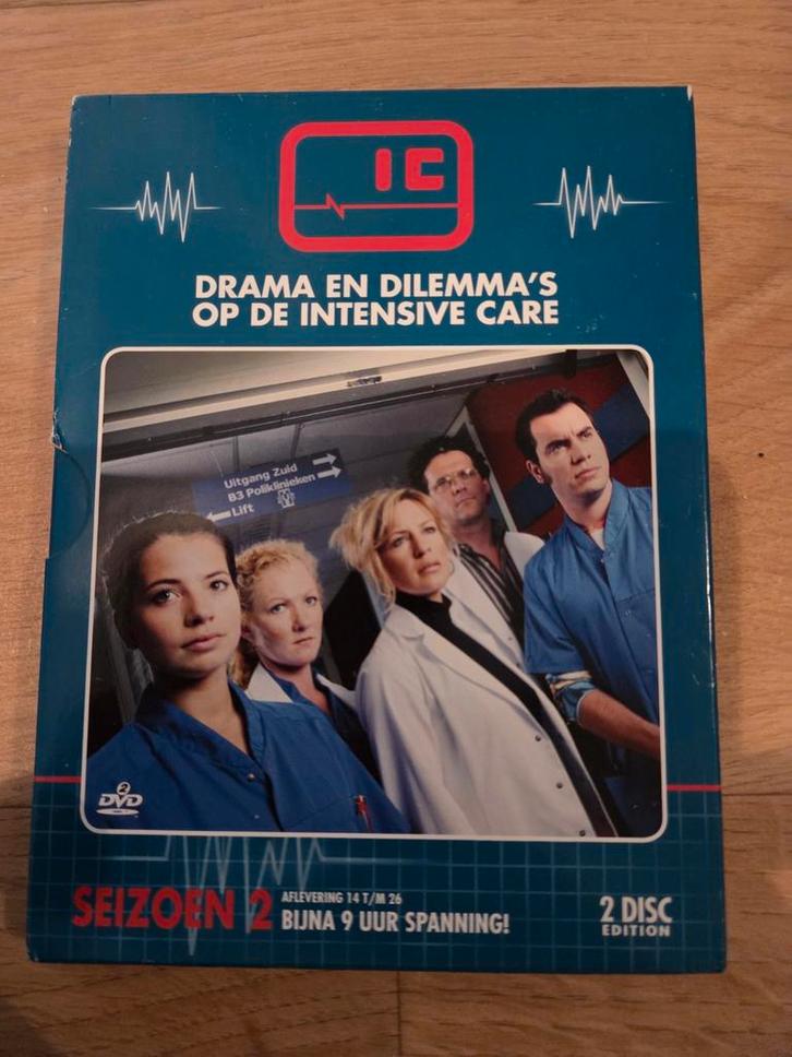 IC Seizoen 2 DVD - Drama op de Intensive Care, Cd's en Dvd's, Dvd's | Tv en Series, Zo goed als nieuw, Drama, Boxset, Vanaf 12 jaar