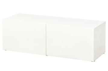 Tv meubel ikea besta wit zwevend - afbeelding 2