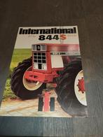 International 844S tractor trekker folder, Boeken, Catalogussen en Folders, Ophalen of Verzenden, Zo goed als nieuw