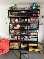 Boekenkast/ roomdivider, Huis en Inrichting, Kasten | Wandmeubels, Ophalen, Gebruikt, 200 cm of meer, 150 tot 200 cm