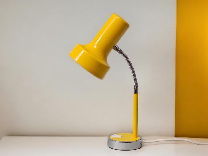 Zeer zeldzame tafellamp / Bureaulamp, 1970 jaren, Antiek en Kunst, Antiek | Lampen, Ophalen of Verzenden