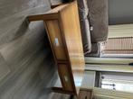 Eiken salontafel, Ophalen, Gebruikt, 100 tot 150 cm, Eikenhout