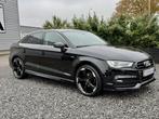 Audi A3 Limousine 1.4 TFSI S-Line Navi|Leer|ACC|Camera|Linea, Auto's, Audi, Gebruikt, 4 cilinders, Met garantie (alle), Zwart