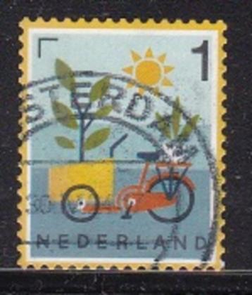 932 - Nederland nvph 4123 gestempeld Echt Hollands Bakfiets 