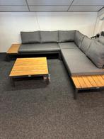 Woood Exotan Bari loungeset 250x250 inc tafel nu 900,-, Ophalen, Rj"s, Nieuw, Info@rjmeubeldiscount.nl