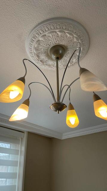 Plafondlamp met 5 lampen beschikbaar voor biedingen