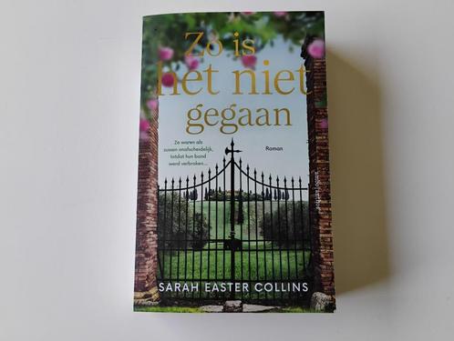 Boek Zo is het niet gegaan S. Easter Collins Lijkt op E. Day, Boeken, Romans, Zo goed als nieuw, Nederland, Ophalen of Verzenden
