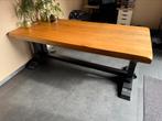 Te koop zware Eiken Klooster tafelset, Huis en Inrichting, Ophalen, Gebruikt, Eikenhout, 50 tot 100 cm