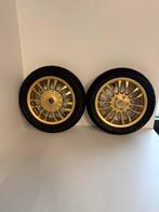 Vespa Primavera / Sprint Velgen + Carterdeksel Goud, Fietsen en Brommers, Brommers | Tuning en Styling, Ophalen, Gebruikt