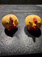 Vintage Zout en Peper Stel Kippen, Antiek en Kunst, Antiek | Keramiek en Aardewerk, Ophalen of Verzenden