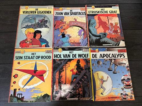 6 strips: Avonturen van Alex - Avonturen van Lefranc, Boeken, Strips | Comics, Gelezen, Meerdere comics, Europa, Ophalen of Verzenden