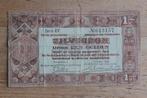Bankbiljet - Zilverbon / Papieren Gulden - 1 Gulden 1938, Postzegels en Munten, Bankbiljetten | Nederland, Ophalen of Verzenden