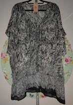 Panter Print Blouse Tuniek 52 MS MODE, Ophalen of Verzenden, Zo goed als nieuw, Blouse of Tuniek