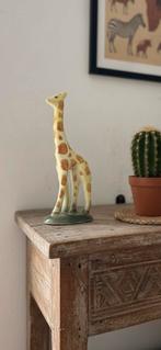 Oud beeldje keramiek van een giraffe, Ophalen of Verzenden