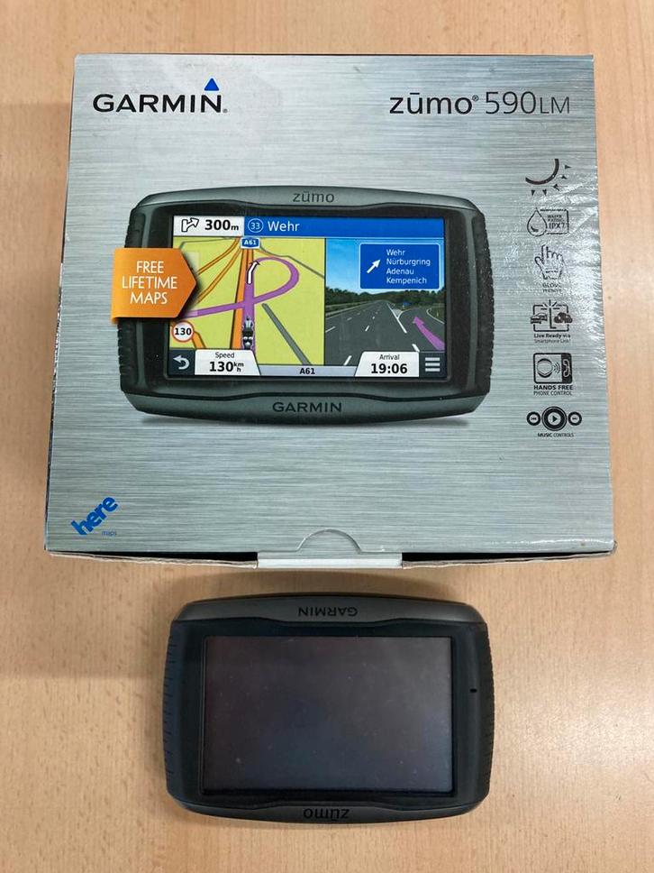 Garmin Zumo 590LM Motor Navigatie, Motoren, Accessoires | Navigatiesystemen, Gebruikt, Ophalen of Verzenden
