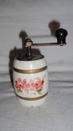 Oude houten hand beschilderde pepermolen, Ophalen of Verzenden