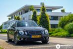 Mercedes-Benz E55 AMG Combi in showroom staat!, Automaat, Achterwielaandrijving, USB, Zwart