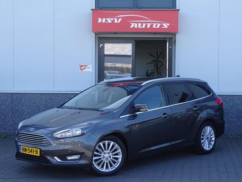 Ford Focus Wagon 1.0 Titanium Edition navi LEER org NL, Auto's, Ford, Bedrijf, Te koop, Focus, ABS, Airbags, Airconditioning, Boordcomputer