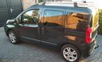 Fiat Qubo 1.4 54KW 2012 Zwart, Auto's, Fiat, Voorwielaandrijving, Zwart, 400 kg, Zwart