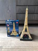 Ravensburger 3D puzzle Eiffeltoren met verlichting, Ophalen of Verzenden, Meer dan 50 stukjes, Zo goed als nieuw, 6 jaar of ouder