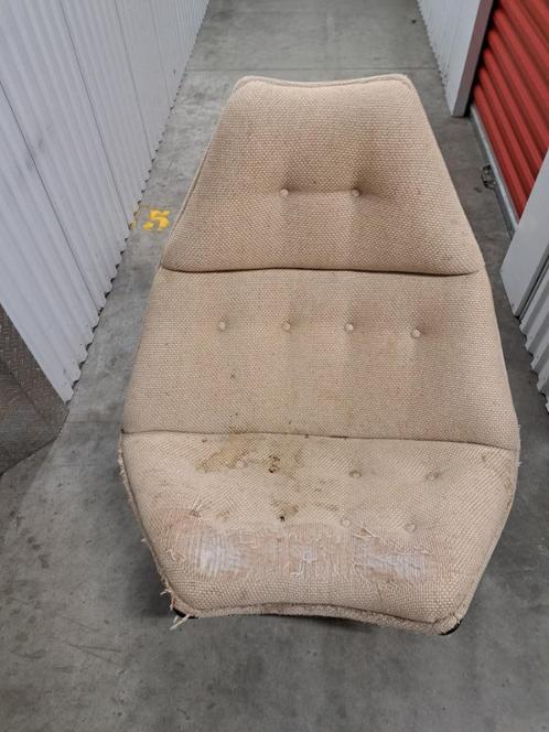Artifort F510 stoel, Huis en Inrichting, Stoelen, Gebruikt, Eén, Stof, Bruin, Ophalen