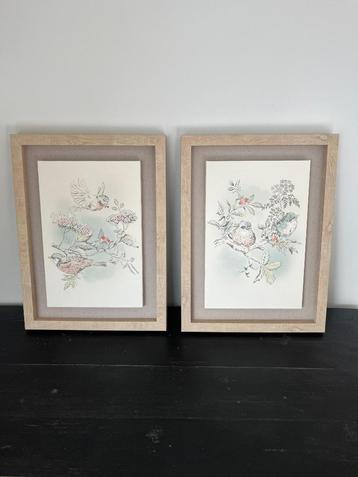 Canvas Set - 2 stuks 40x30cm beschikbaar voor biedingen