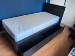 Bed éénpersoons met opberglades, Huis en Inrichting, Slaapkamer | Bedden, Ophalen, Gebruikt, 90 cm, Eenpersoons