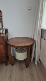 Ronde bijzettafeltje, Ophalen, Minder dan 55 cm, Rond, Zo goed als nieuw