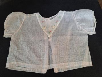 antieke blouse voor een baby - klein kind - lichtroze beschikbaar voor biedingen