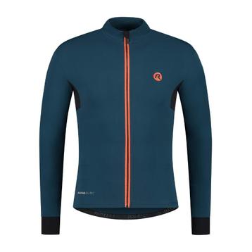 Fietsshirt Distance blauw oranje Rogelli beschikbaar voor biedingen