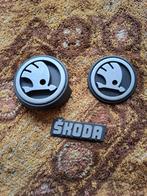 SKODA EMBLEMEN, Verzenden, Gebruikt, Auto's
