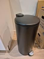 Mat zwarte prullenbak, als nieuw. 30 liter., Huis en Inrichting, Woonaccessoires | Prullenbakken, Ophalen, Zo goed als nieuw, 50 tot 75 cm