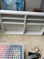 Witte Boekenkast met Planken, Ophalen, Met plank(en), Kunststof, 100 tot 150 cm