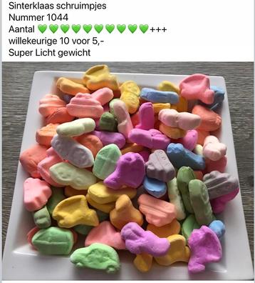 Div decoratie nep sinterklaas snoepgoed beschikbaar voor biedingen