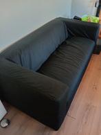 Leuke bank met hocker zgan, Ophalen, Driepersoons, 75 tot 100 cm, Zo goed als nieuw