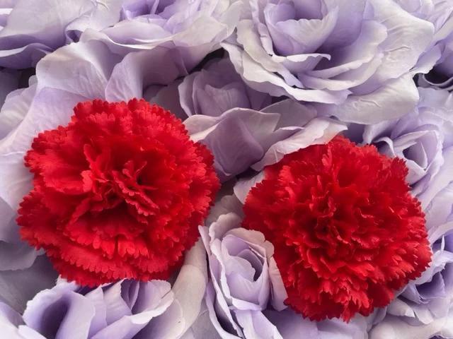 Kunstbloemen nieuw - bloemstukken - bloemen - DIY -265 stuks, Huis en Inrichting, Woonaccessoires | Kunstplanten en Kunstbloemen