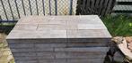 Uitverkoop: Betonsteen Lineair Wildverband 2 pallets, Ophalen, Overige typen, 5 tot 10 m², Zo goed als nieuw