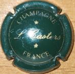 Champagnecapsule Louis CASTERS donkergroen & mat goud nr.03, Ophalen of Verzenden, Gebruikt, Frankrijk, Champagne