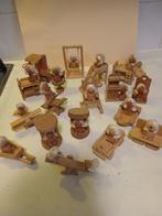 Vintage Erzgebirge Houten Figuurtjes/Kerstboomhangers, Verzamelen, Poppetjes en Figuurtjes, Ophalen of Verzenden, Gebruikt