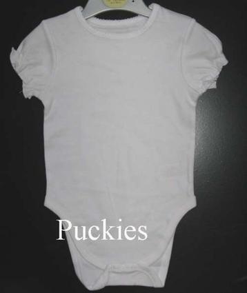 Maat 74 * Witte Mothercare romper NIEUW (9623)  beschikbaar voor biedingen