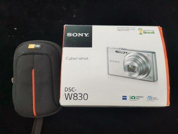 complete Compacte Sony SC-W83 camera in doos met hoes en 16G beschikbaar voor biedingen