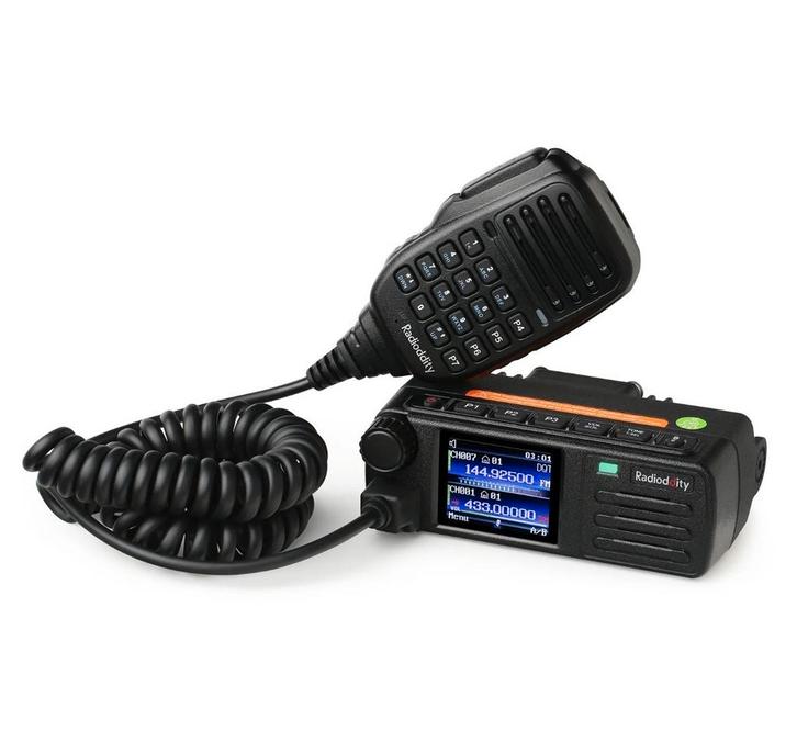 Radioddity DB25-D Mini Mobiele Radio - VHF/UHF DMR, Telecommunicatie, Portofoons en Walkie-talkies, Nieuw, Portofoon of Walkie-talkie