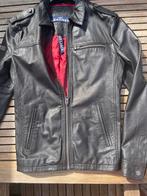 Super Dry Leren Jas Maat M, Ophalen of Verzenden, Zo goed als nieuw, Maat 48/50 (M), Zwart