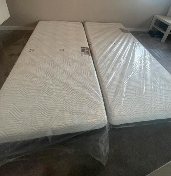 2x Nieuwe Tempur Smartcool Pro Soft Matrassen 90x200, Huis en Inrichting, Slaapkamer | Matrassen en Bedbodems, Nieuw, Matras, 90 cm