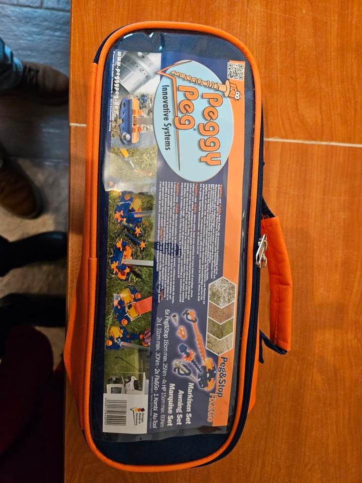 Peggy Peg Haring Set - Nieuwstaat, Caravans en Kamperen, Tentaccessoires, Zo goed als nieuw, Ophalen