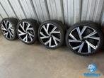 8mm! Originele VW Golf 8 5H Bergamo 18 inch zwarte velgen 5x
