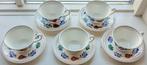 Boerenbont Boch theekopjes, Huis en Inrichting, Ophalen, Zo goed als nieuw, Kop(pen) en/of Schotel(s), Aardewerk