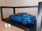 Toyota Supra GR 2021 blauw-metallic van Solido 1:18, Solido, Auto, Solido, Nieuw