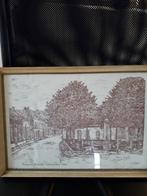 tekening, Antiek en Kunst, Kunst | Tekeningen en Foto's, Verzenden