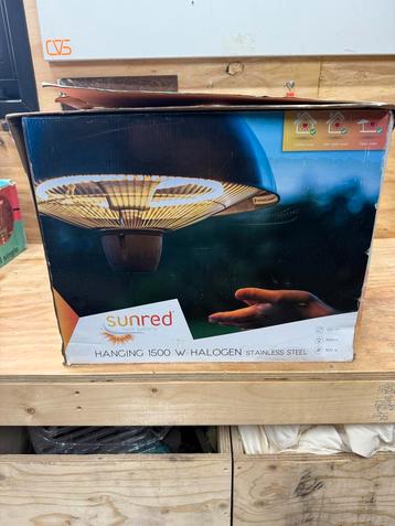 Sunred Terrasverwarmer 1500W - Nieuw! beschikbaar voor biedingen